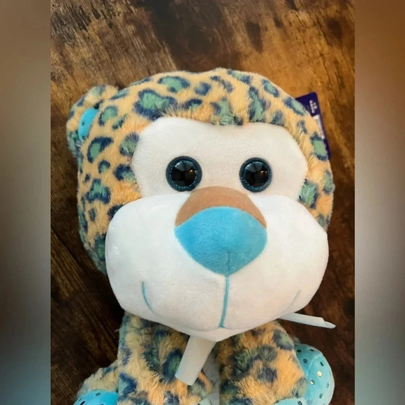 KELLYTOY | leopard plush animal. - Picture 8 of 12